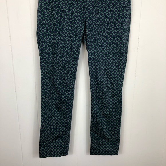 Banana Republic Blue/Green Dress Pants Sz 0 - Picture 4 of 10